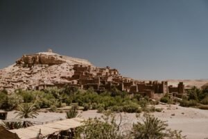 Ait Ben Haddou & Ouarzazate Travel Guide The fortified earthen ksar of Ait Ben Haddou with its pedestrian footbridge over the Asif Ounila river