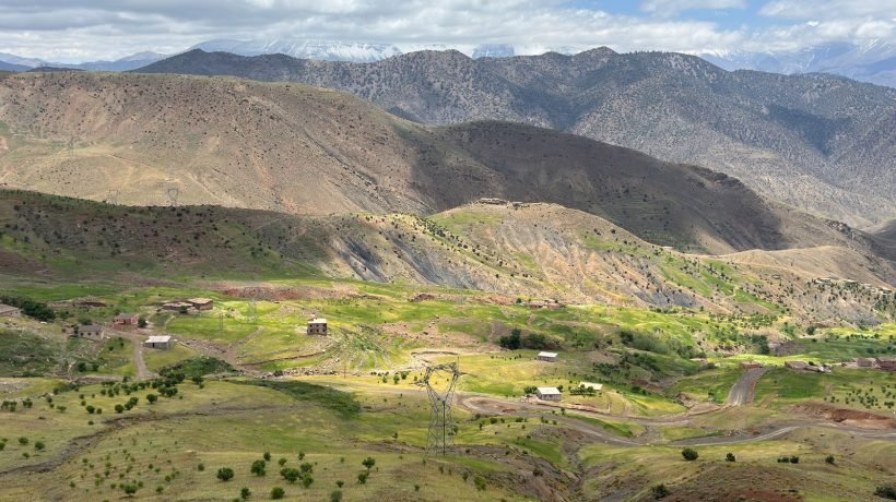 Dramatic canyon landscape on the Morocco Explorer Tour route